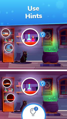 Screenshot 3: Differences - find & spot them