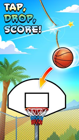 Screenshot 2: Basket Fall