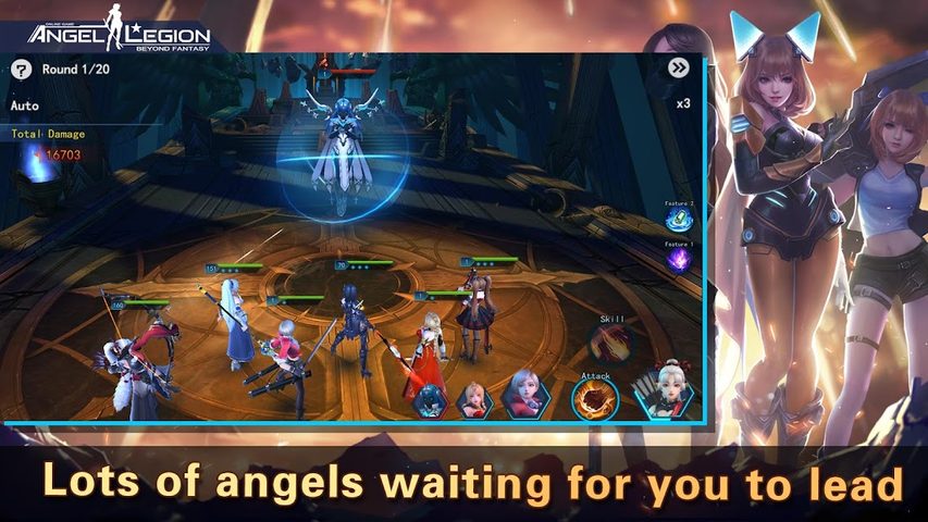 Screenshot 6: Angel Legion: 3D Hero Idle RPG