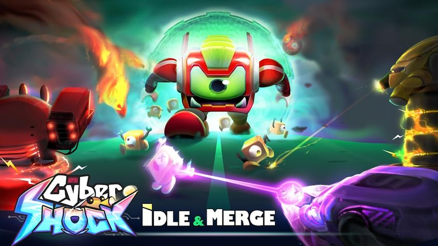 Screenshot 1: Cybershock : 2077 - TD Idle & Merge - Age of Cyber