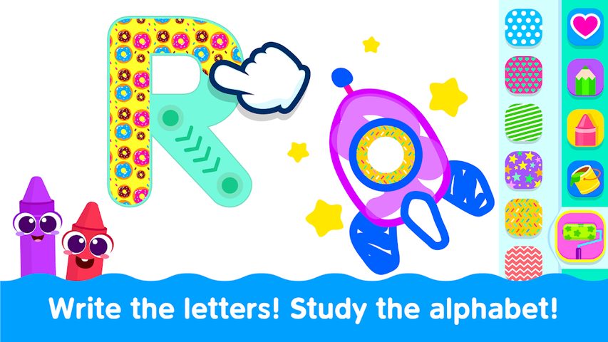 Screenshot 12: Bini Toddler Drawing Apps! Coloring Games for Kids
