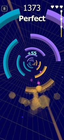Screenshot 1: Dancing Color: Smash Circles