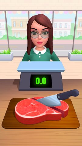 Screenshot 1: Cut The Food