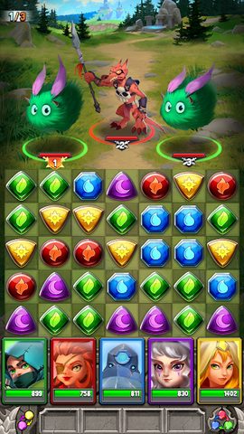 Screenshot 24: Dragon Strike: Puzzle RPG