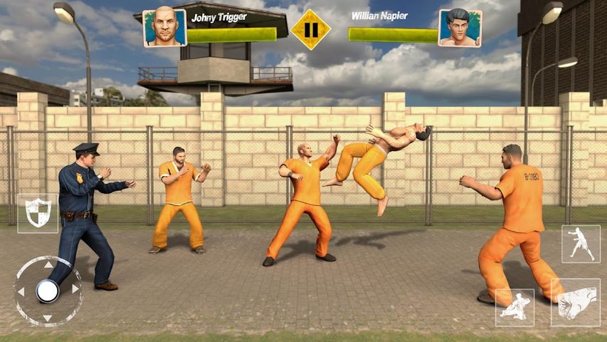Screenshot 1: US Jail Escape Fighting Game