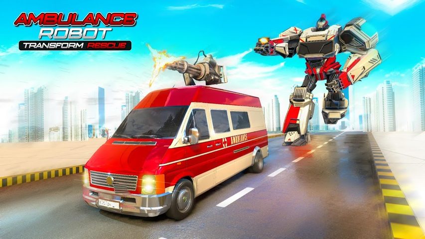Screenshot 3: Ambulance Robot Car Transform