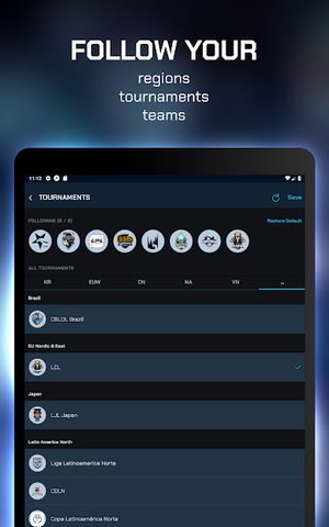 Screenshot 23: ParaScore - LoL Schedule, Scores, Standings, Stats