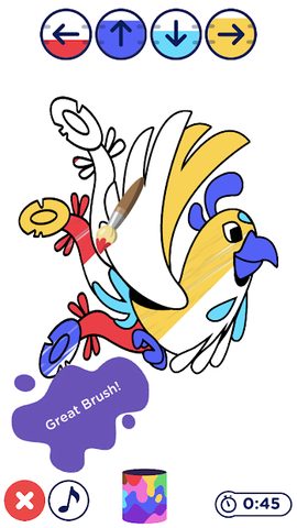 Screenshot 1: Utoothia Paint