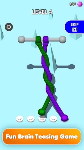 Screenshot 1: Untangle: Tangle Rope Master