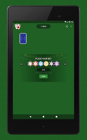Screenshot 8: Blackjack