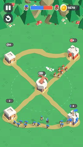 Screenshot 1: Royal Castle: City Capture RTS