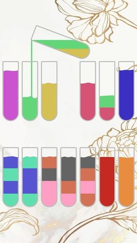 Screenshot 8: Soda Sort: Water Color Puzzle