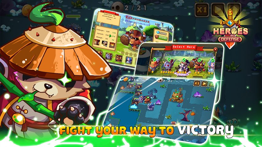 Screenshot 2: Heroes Defender