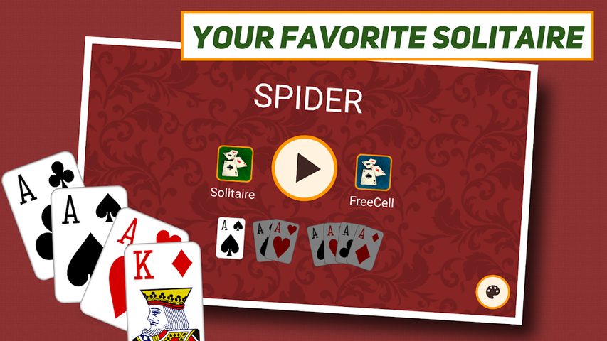 Screenshot 1: Spider Solitaire: Classic