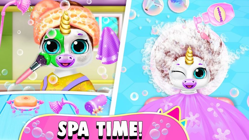 Screenshot 6: Pregnant Mom Baby Unicorn Game