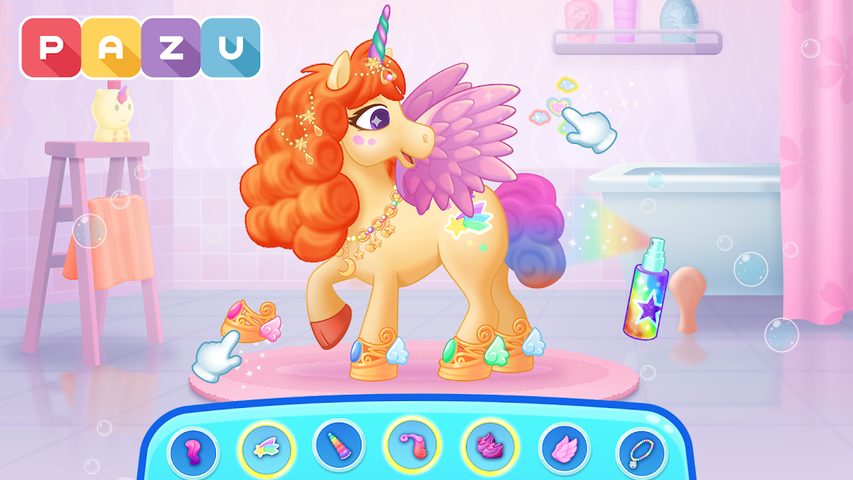 Screenshot 4: My Magical Unicorn Girls Games