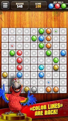 Screenshot 1: Color Lines (Lines 98) Classic