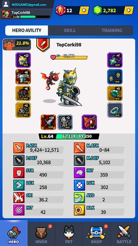 Screenshot 5: Crypto Sword & Magic for Klaytn