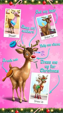 Screenshot 8: Christmas Animal Hair Salon 2
