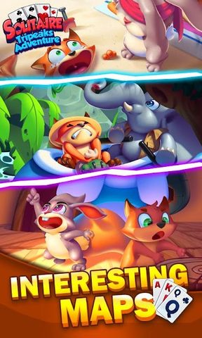 Screenshot 3: Solitaire Tripeaks Adventure - 2021 Card Journey