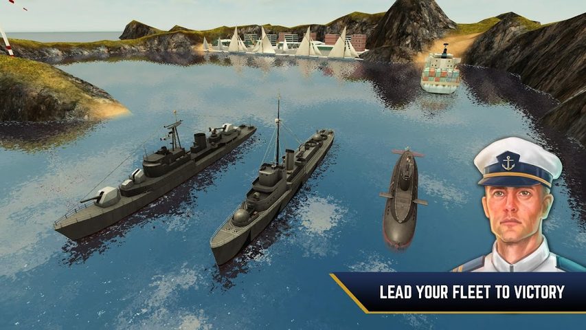 Screenshot 1: Enemy Waters : Submarine and W