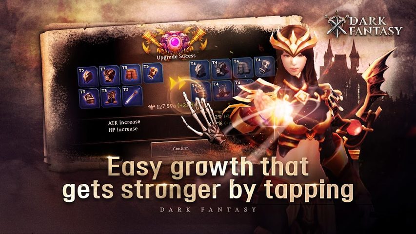 Screenshot 4: Dark Fantasy : Idle Clicker