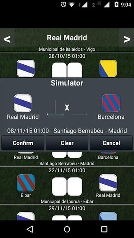 Screenshot 5: Table Spanish League 21/22