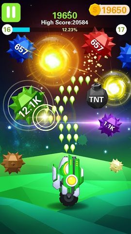 Screenshot 4: Rock Blast - Fire Ball