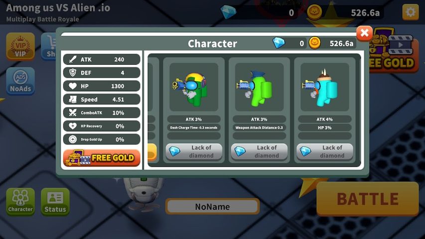 Screenshot 7: Among us VS Alien .io