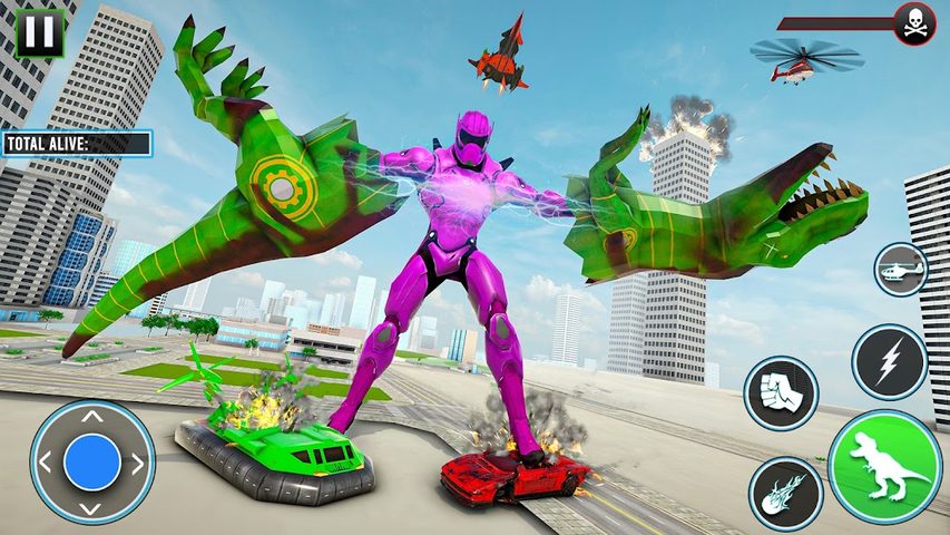 Screenshot 20: Dino Robot Games: Flying Robot