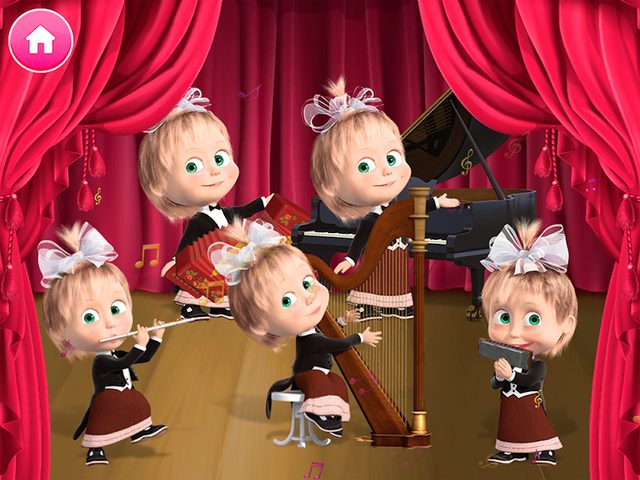 Screenshot 2: Masha and the Bear. Games & Activities