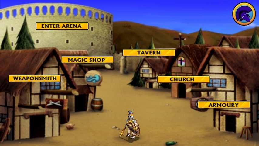 Screenshot 2: Swords and Sandals Mini Fighters
