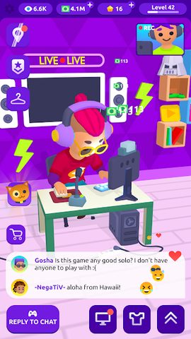 Screenshot 13: Idle Streamer — Tuber game