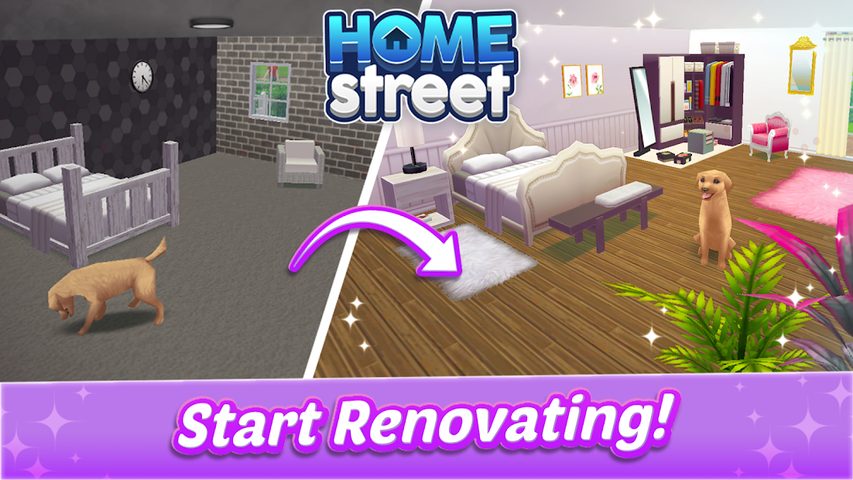 Screenshot 2: Home Street - Dream House Sim