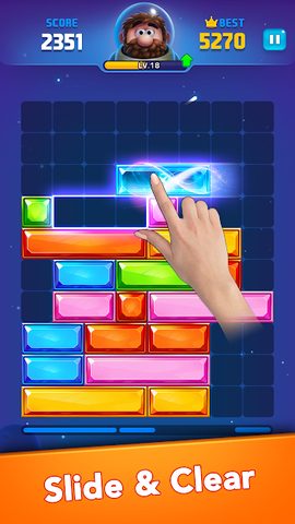 Screenshot 1: Jewel Sliding™ -  Puzzle Game