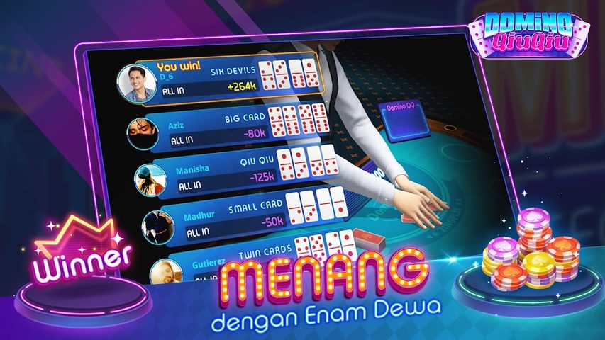 Screenshot 4: Domino QiuQiu 3D ZingPlay