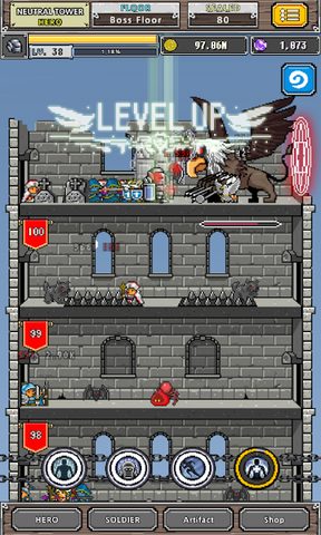 Screenshot 13: Dot Heroes Ⅱ :Nonstop RPG