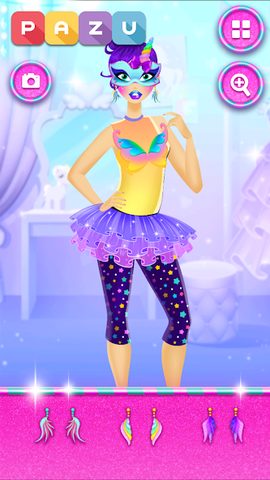 Screenshot 16: Makeup girls unicorn dress up