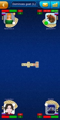 Screenshot 4: Dominoes LiveGames - free online game