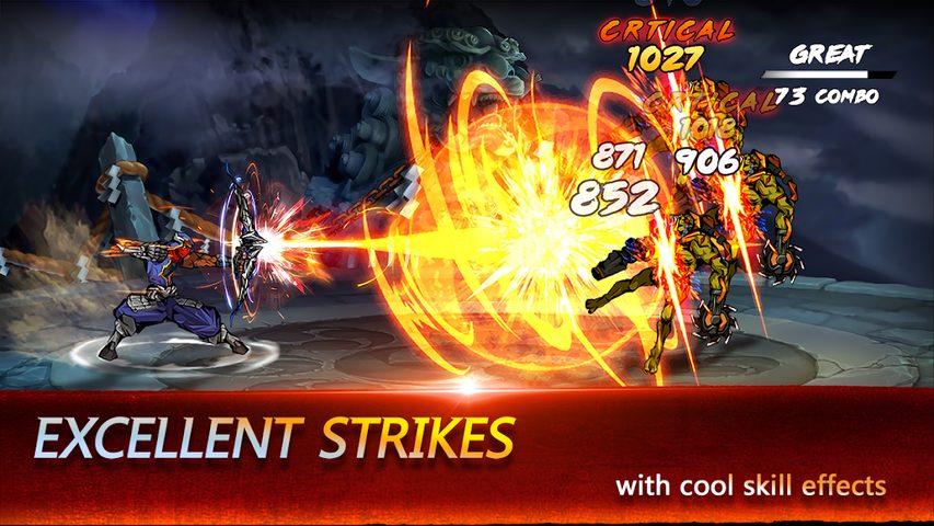 Screenshot 2: Ninja Hero - Epic fighting arc