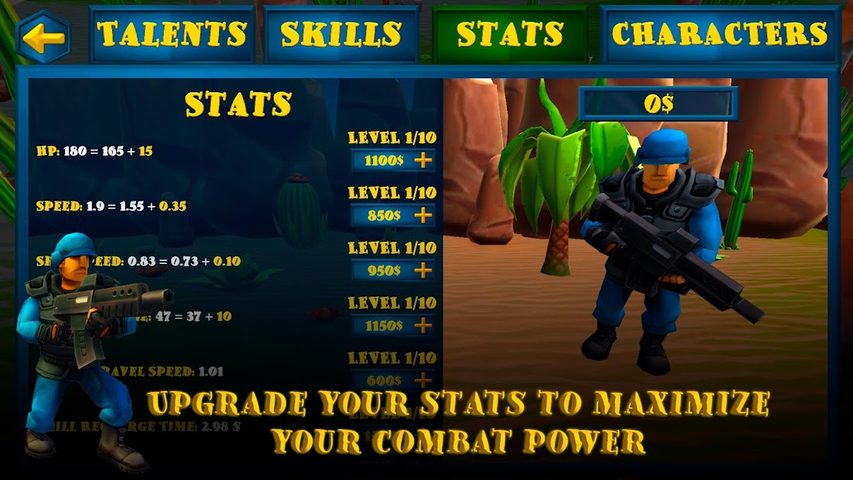 Screenshot 3: Action Soldiers: Survival Zombie