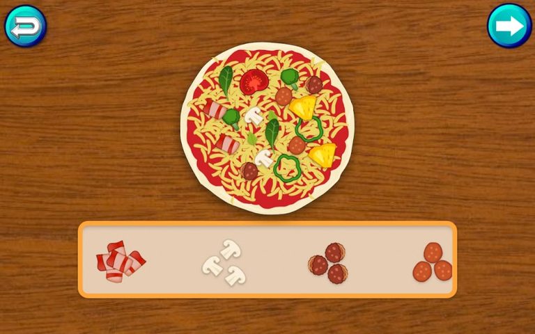 Screenshot 4: Dino Pizza  - Cooking games