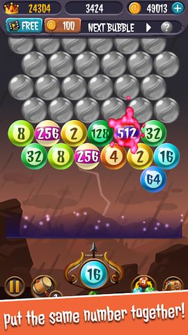 Screenshot 3: ShootNumberBubble-2048