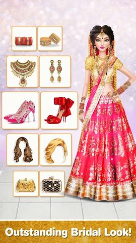 Screenshot 4: Indian Wedding Stylist - Makeup &  Dress up Games