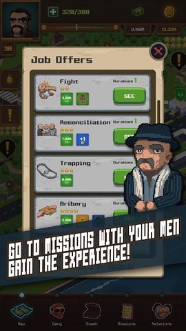Screenshot 2: G.A.N.G. | A Gang Management RPG
