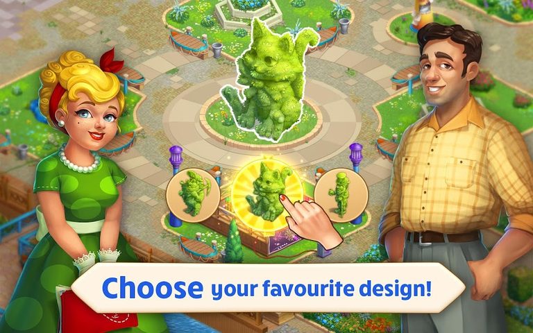 Screenshot 7: Matchland - Build your Theme Park