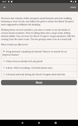 Screenshot 6: Hosted Games