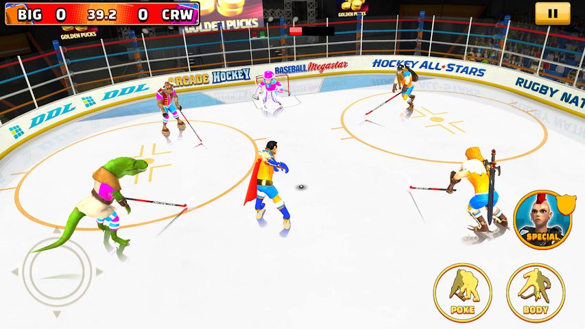 Screenshot 2: Arcade Hockey 21