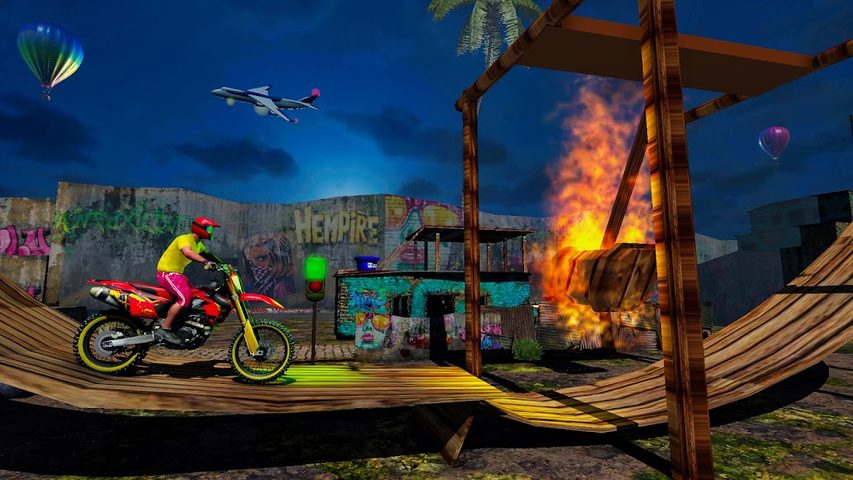 Screenshot 4: Stunt Bike 3D Race - Moto X3M