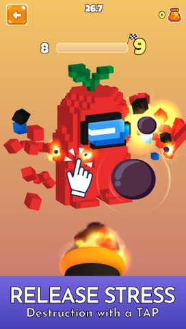 Screenshot 1: Cube Breaker 3D: Destroy them all